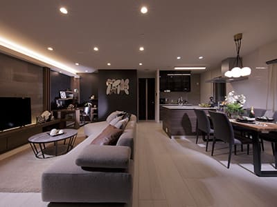 LIVING DINING